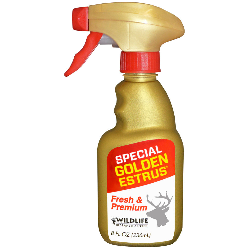 Wildlife Research Special Golden Estrus in 8 oz. - Front View