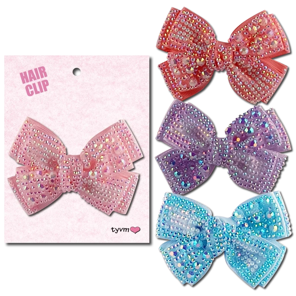Crystalized Dazzle Hair Bows