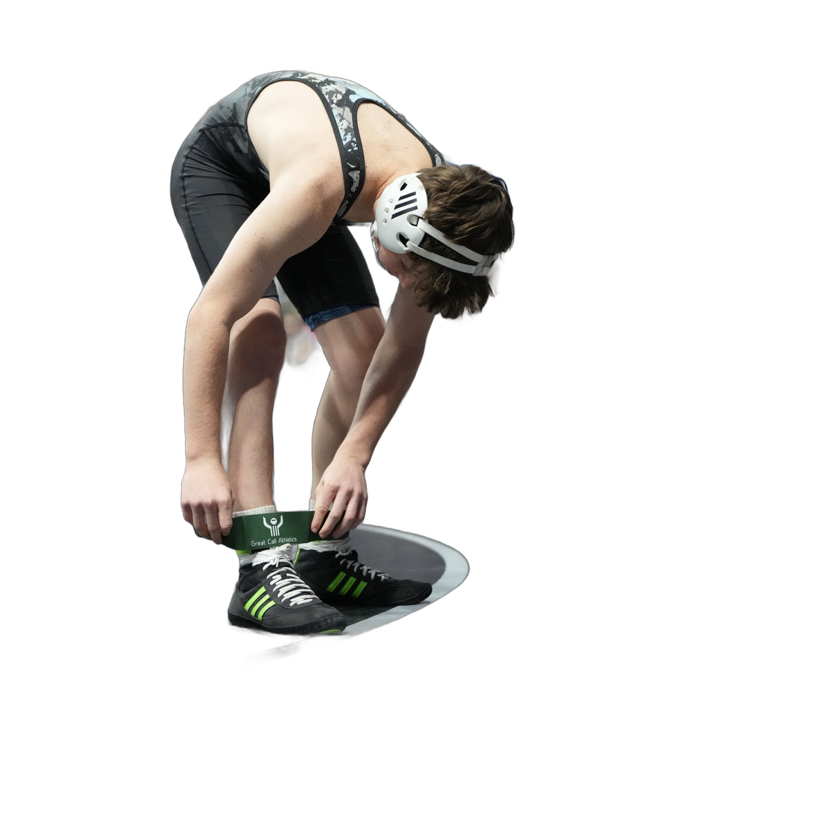 Great Call Athletics Super Strap Freestyle RedGreen Wrestling Ankle bands