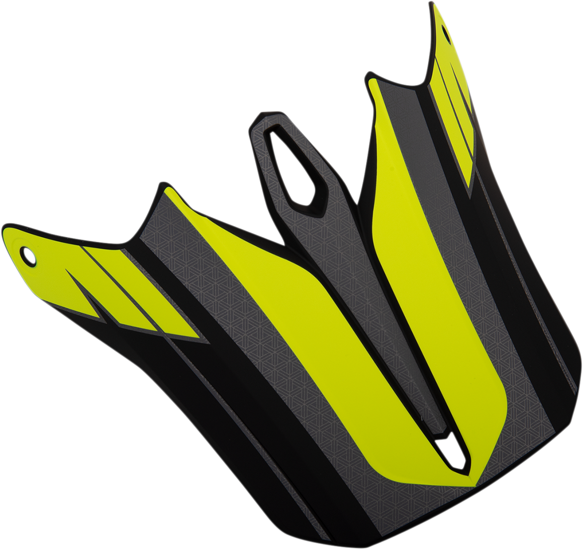 Z1R, Z1R F.I. Visor Kit for Hysteria Helmet - Hi-Vis Yellow and Gray - Part 0132-1360