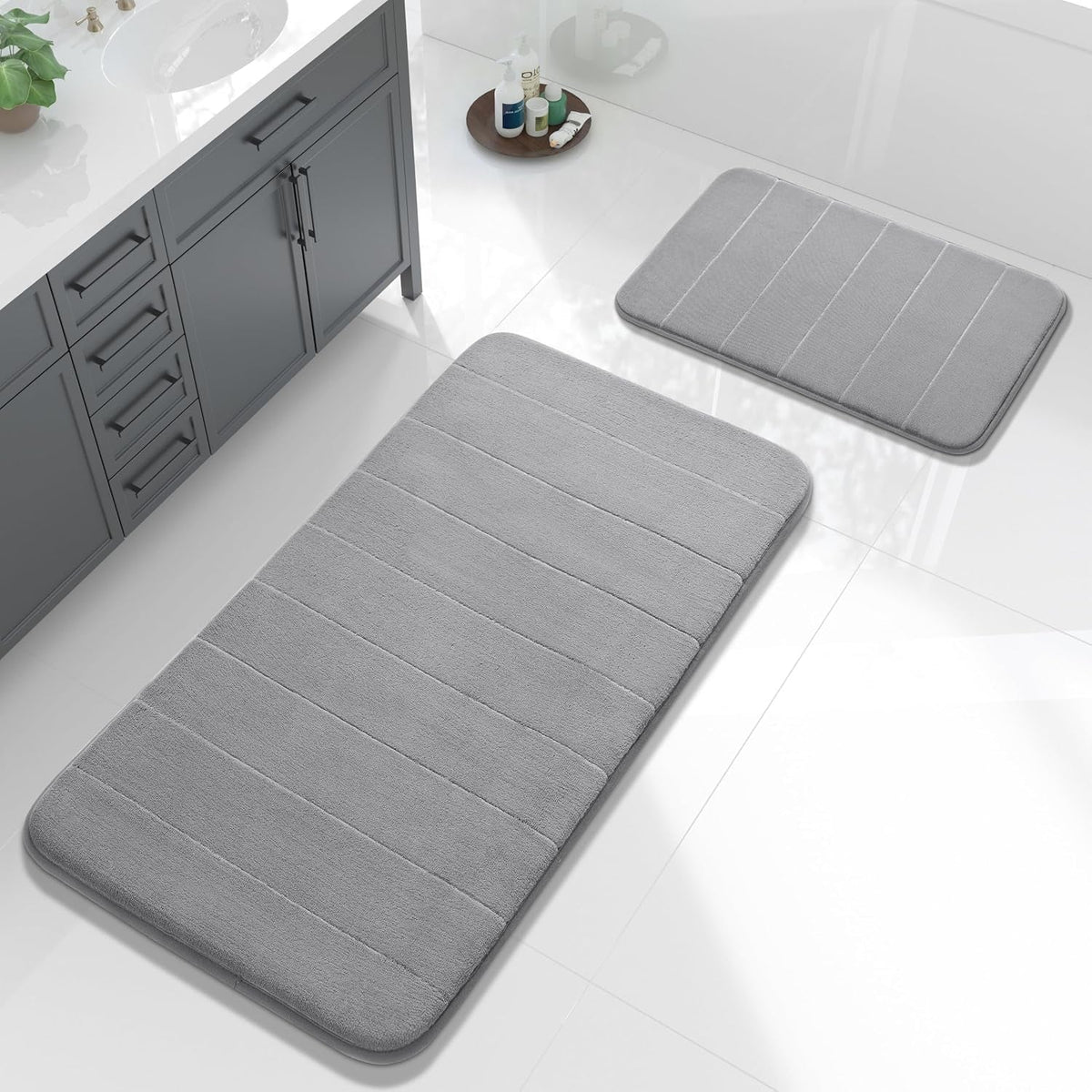 Bath Rug Set, 2-Piece Memory Foam Non-Slip - View 26