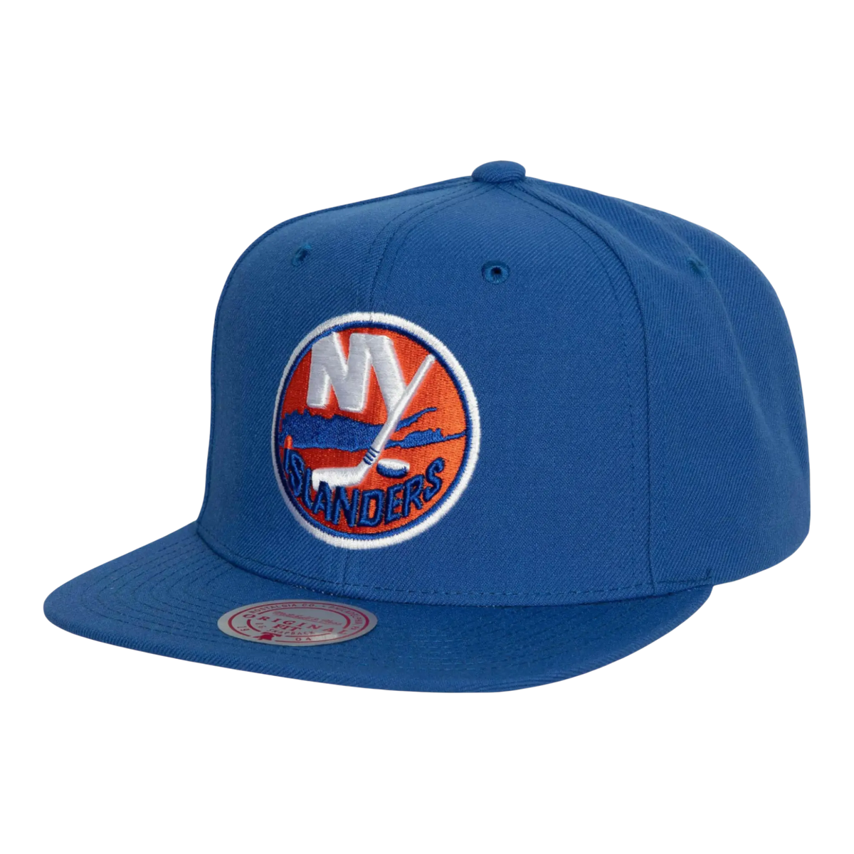 Mitchell & Ness New York Islanders Alternate Flip Men's Snapback Hat — Blue