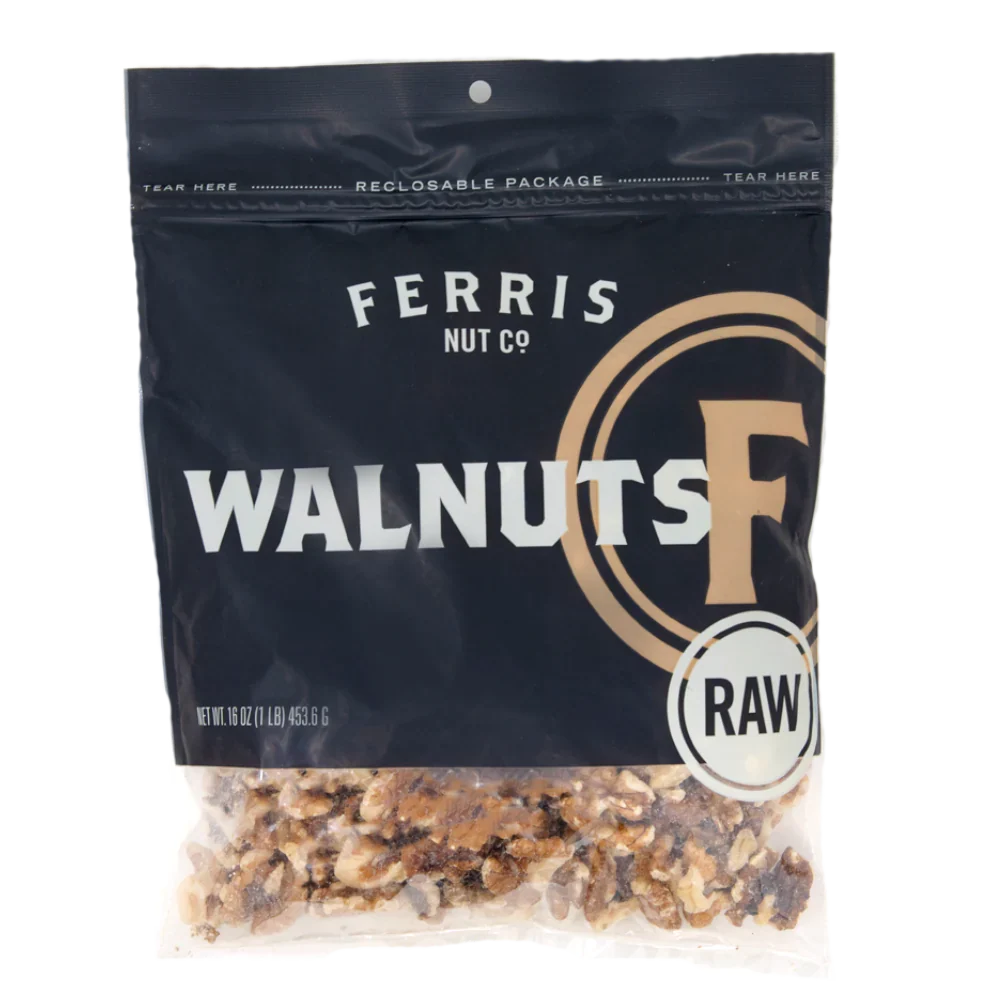 Ferris Nut Co. Walnuts, 16 oz (Case of 12)