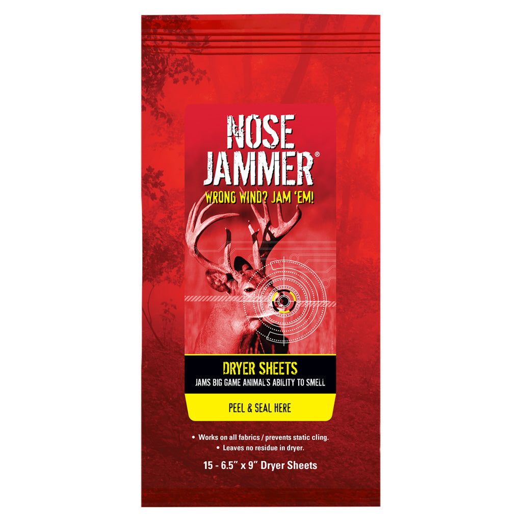 Nose Jammer Dryer Sheets - Front View