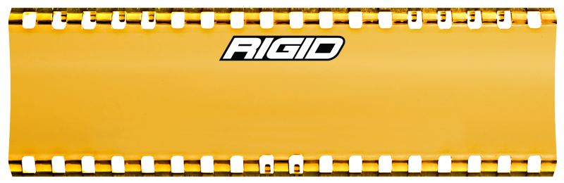 Rigid Industries 6in SR-Series Light Cover - Yellow - View 3