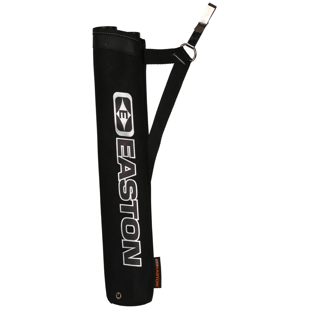 Easton Flipside 2-Tube Hip Quiver in Black - Front View
