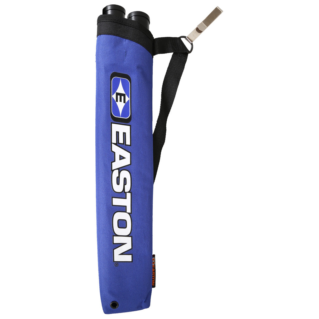Easton Flipside 2-Tube Hip Quiver in Blue - Front View
