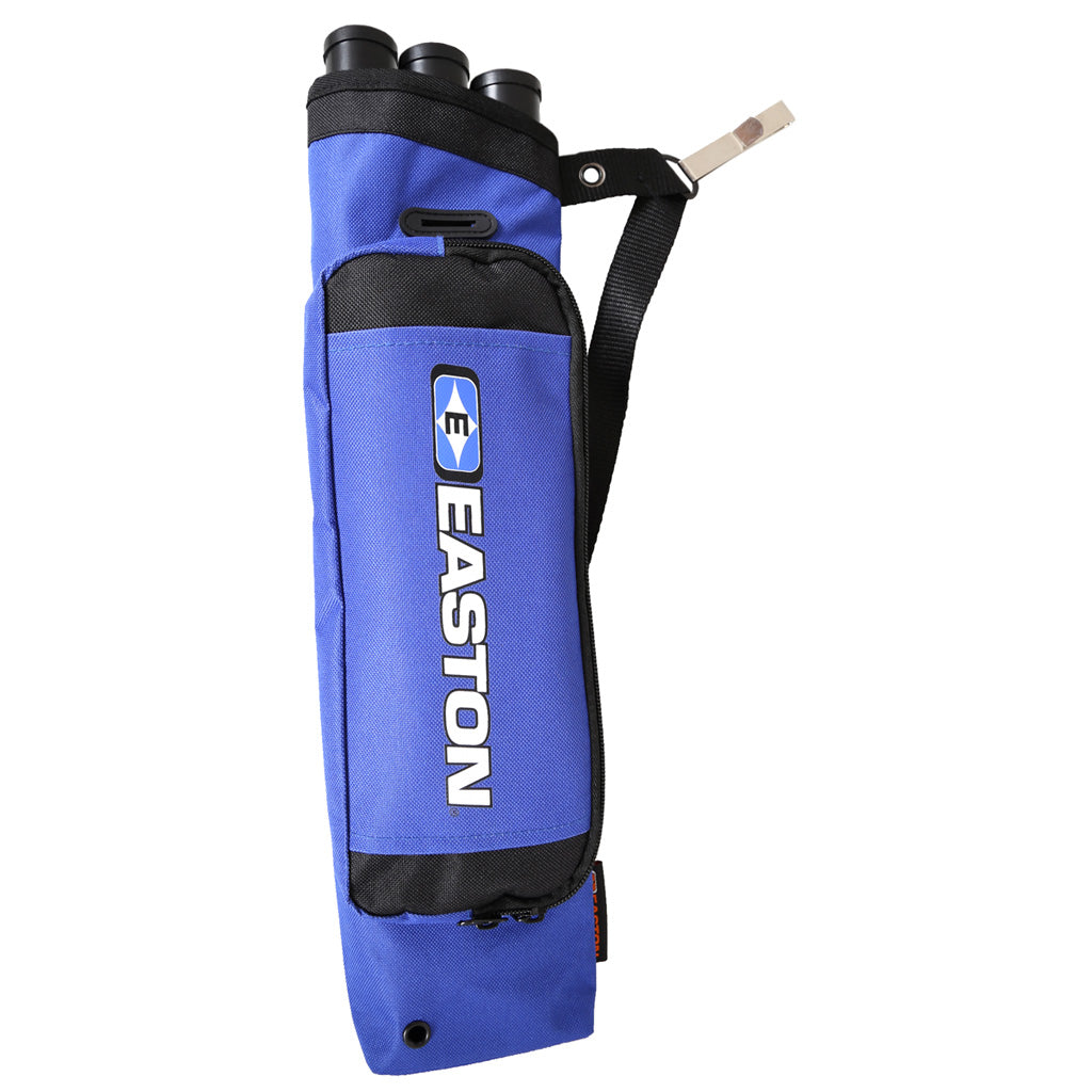 Easton Flipside 3-Tube Hip Quiver in Blue - Front View