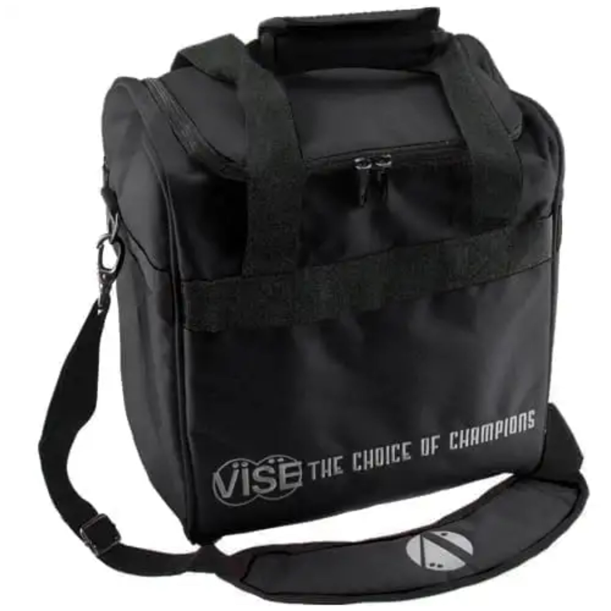 Vise 1 Ball Single Tote Bowling Bag - front view