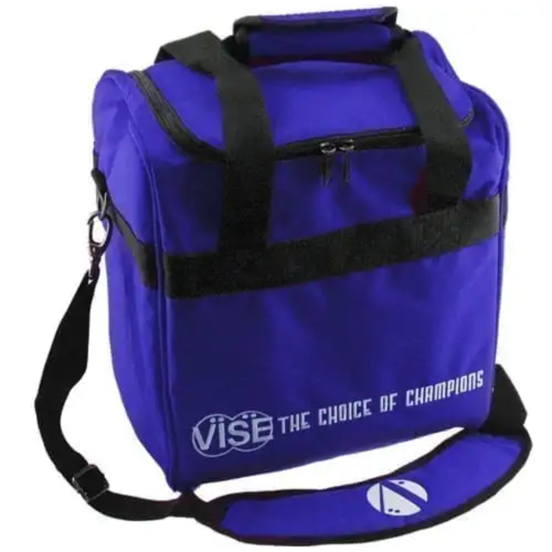 Vise 1 Ball Single Tote Bowling Bag - front view