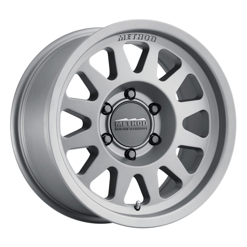 Method MR704 17x8.5 0mm Offset 8x170 130.81mm CB Matte Titanium Wheel - View 2