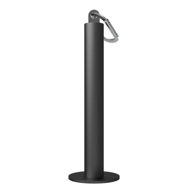 15" Loading Pin for arm wrestlers grip strength pulley with carabiner steel olympic plate