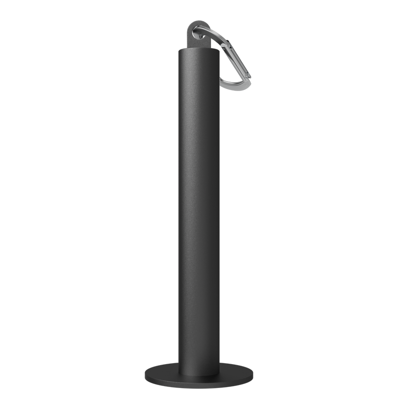 15" Loading Pin for arm wrestlers grip strength pulley with carabiner steel olympic plate