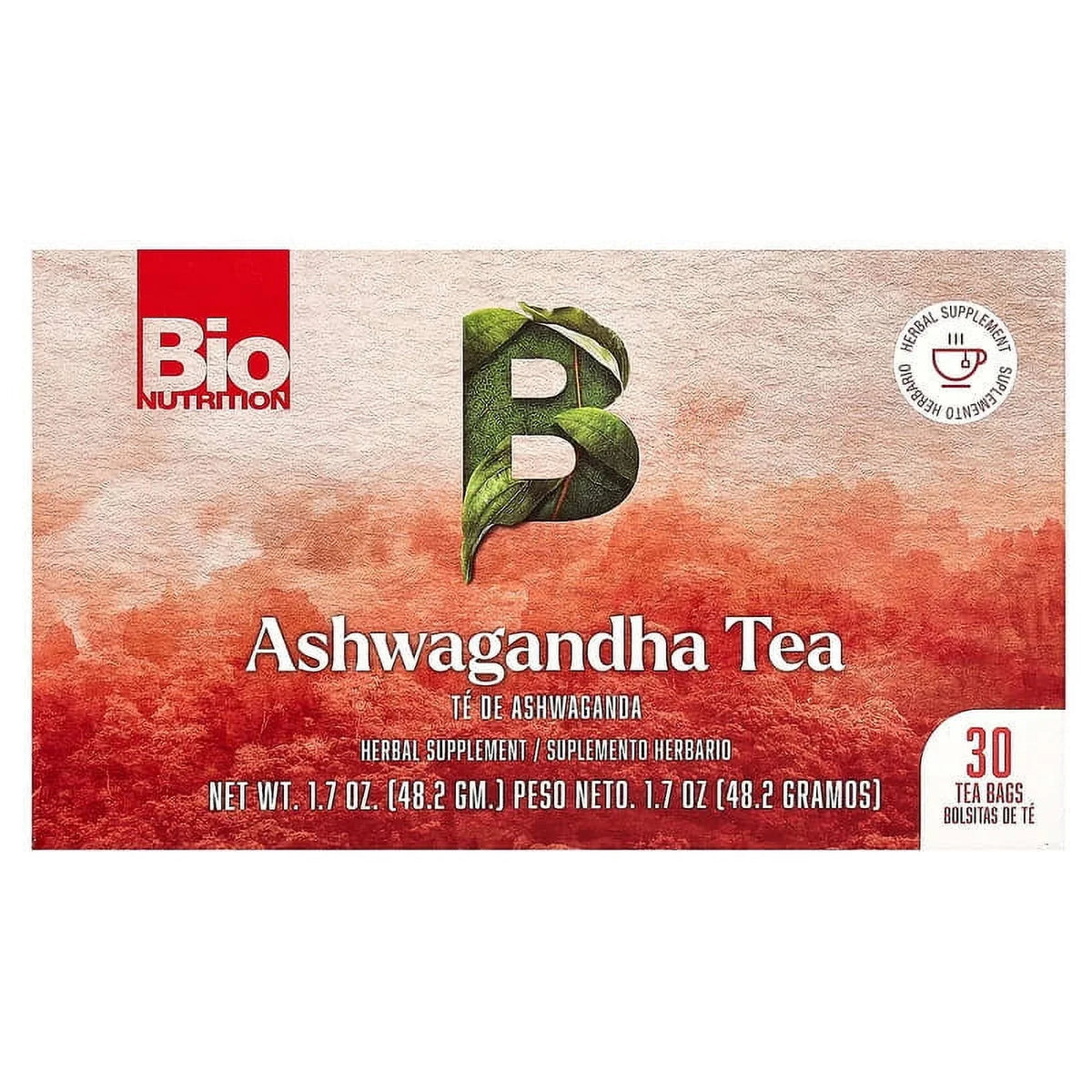 Bio Nutrition Ashwagandha Tea, 30 bags