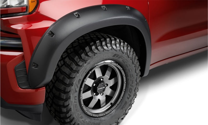 Bushwacker 19-21 Chevrolet Silverado 1500 Forge Style Flares 4pc - Black - View 5
