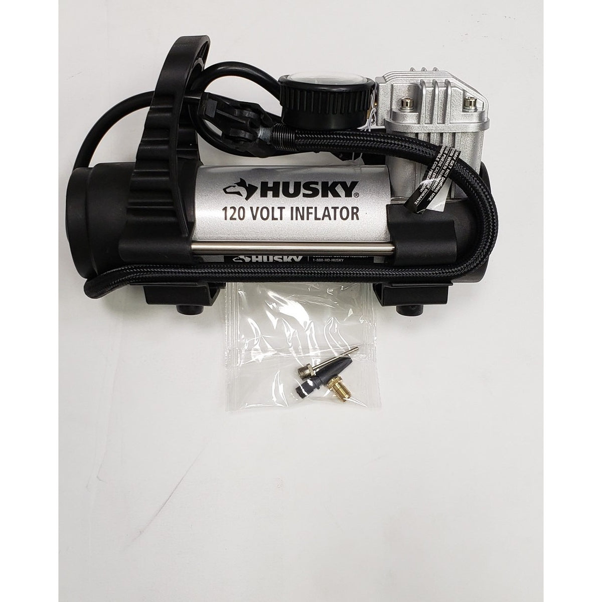 Martin Sports Electric Inflator with Pressure Gauge, 130 PSI - Front View