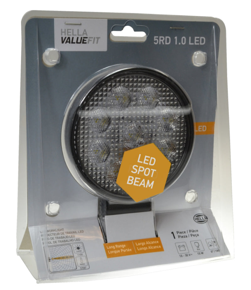 Hella ValueFit Work Light 5RD 1.0 LED MV LR LT - View 8
