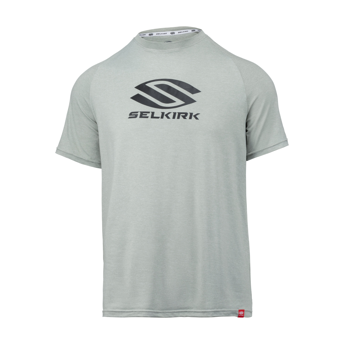 Men’s Essentials DualSoft Short Sleeve Graphic Tee Heathered Stone / XS