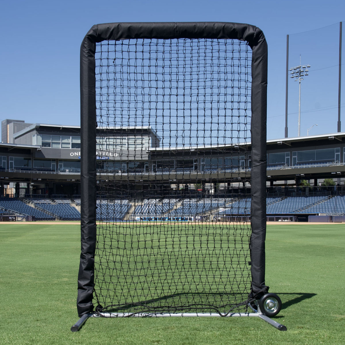 Cimarron 4x6 #42 Safety Net and Frame with Padding - Front View