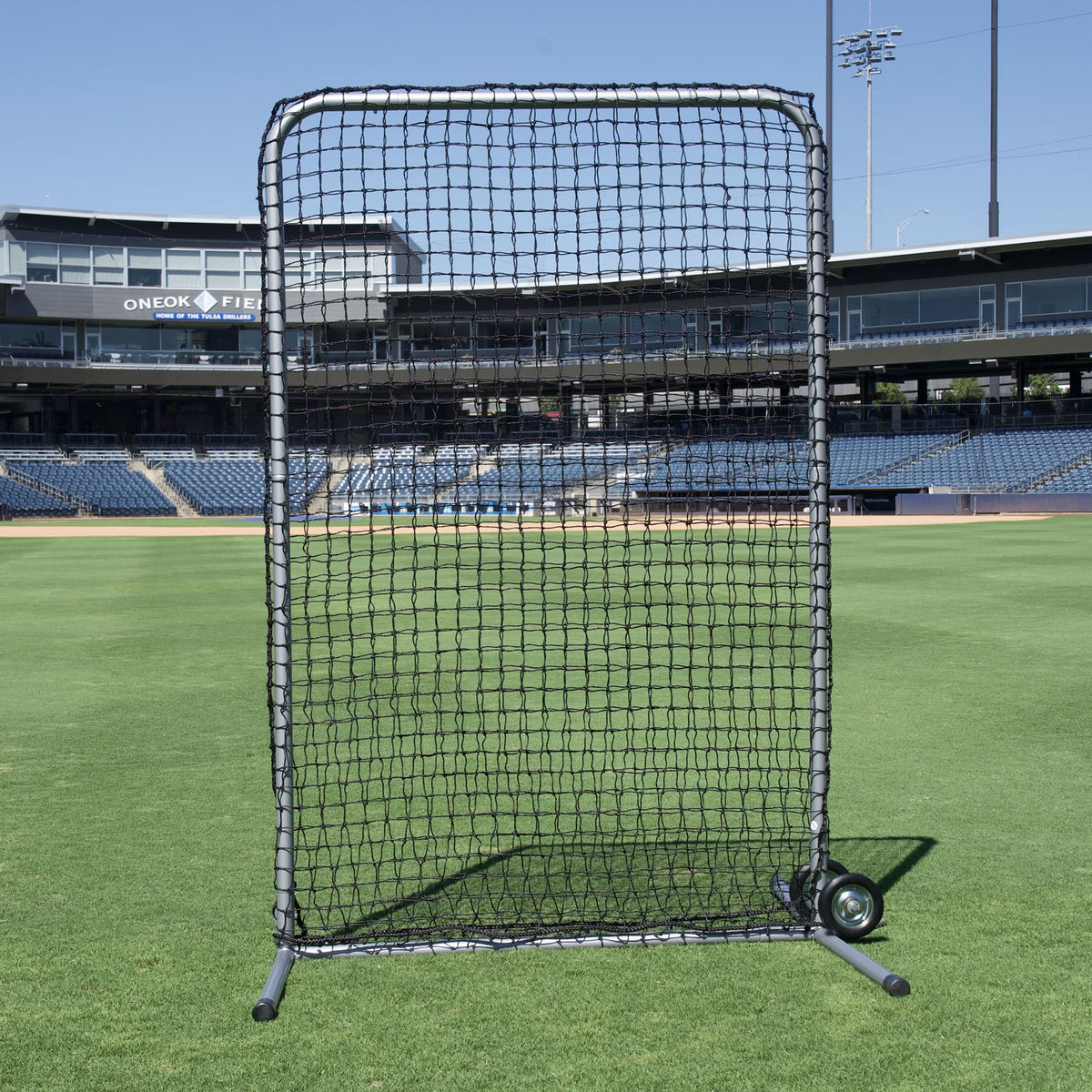 Cimarron 4x6 #42 Safety Net and Frame with Wheels and Padding - Alternate View 2