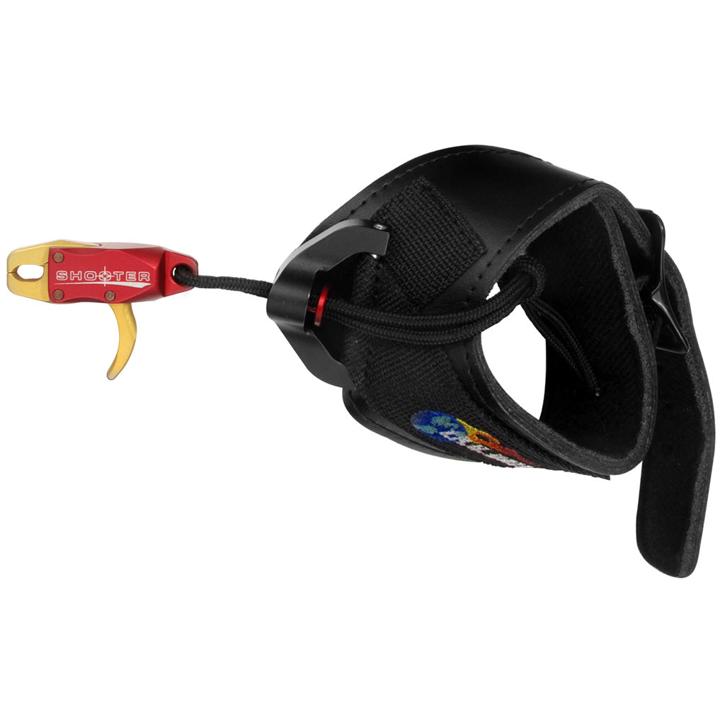 Tru Ball Shooter Release in Buckle Red Junior - Front View