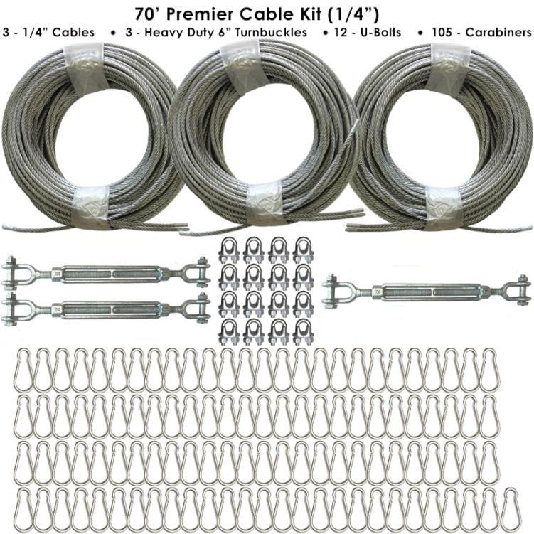 Cimarron 55' Cable Kit Premier 1/8" - Alternate View 1