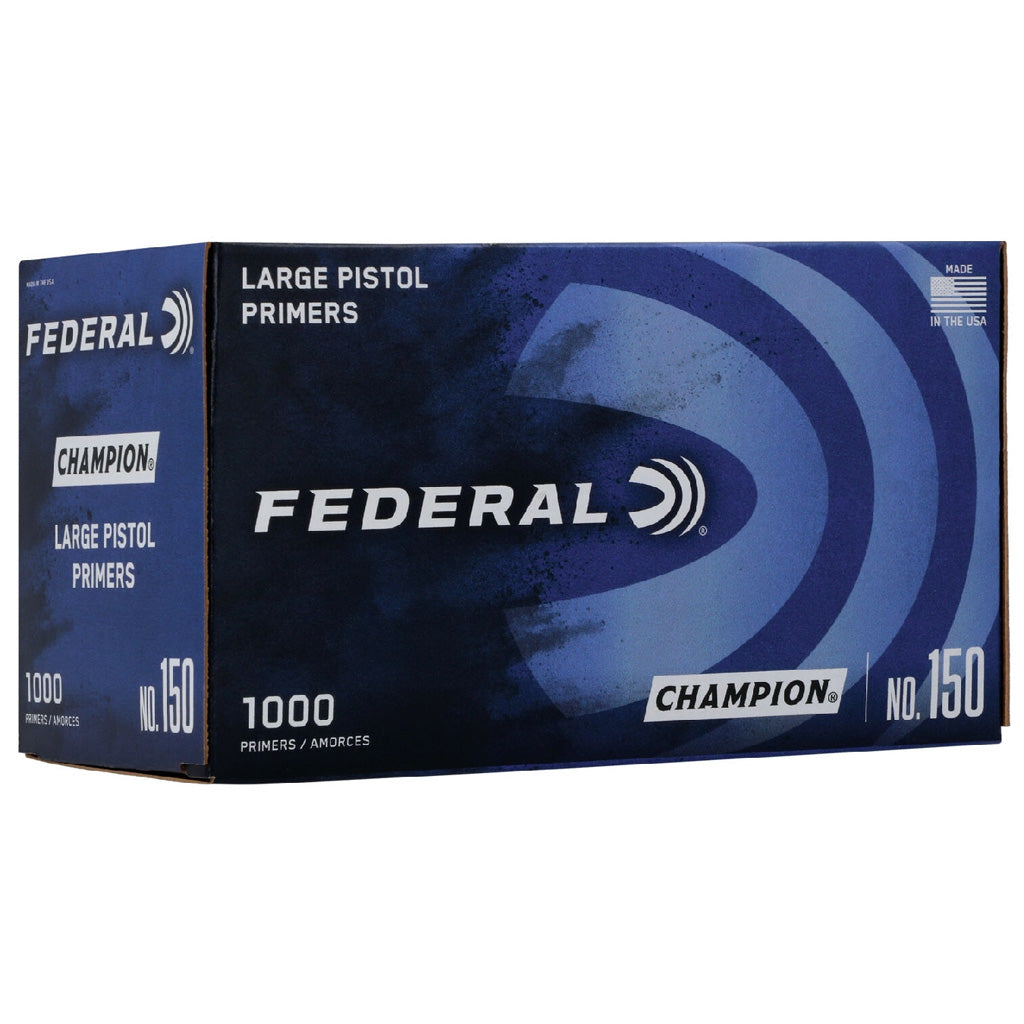Federal Pistol Primers in Large 1000 ct. HAZ - Front View