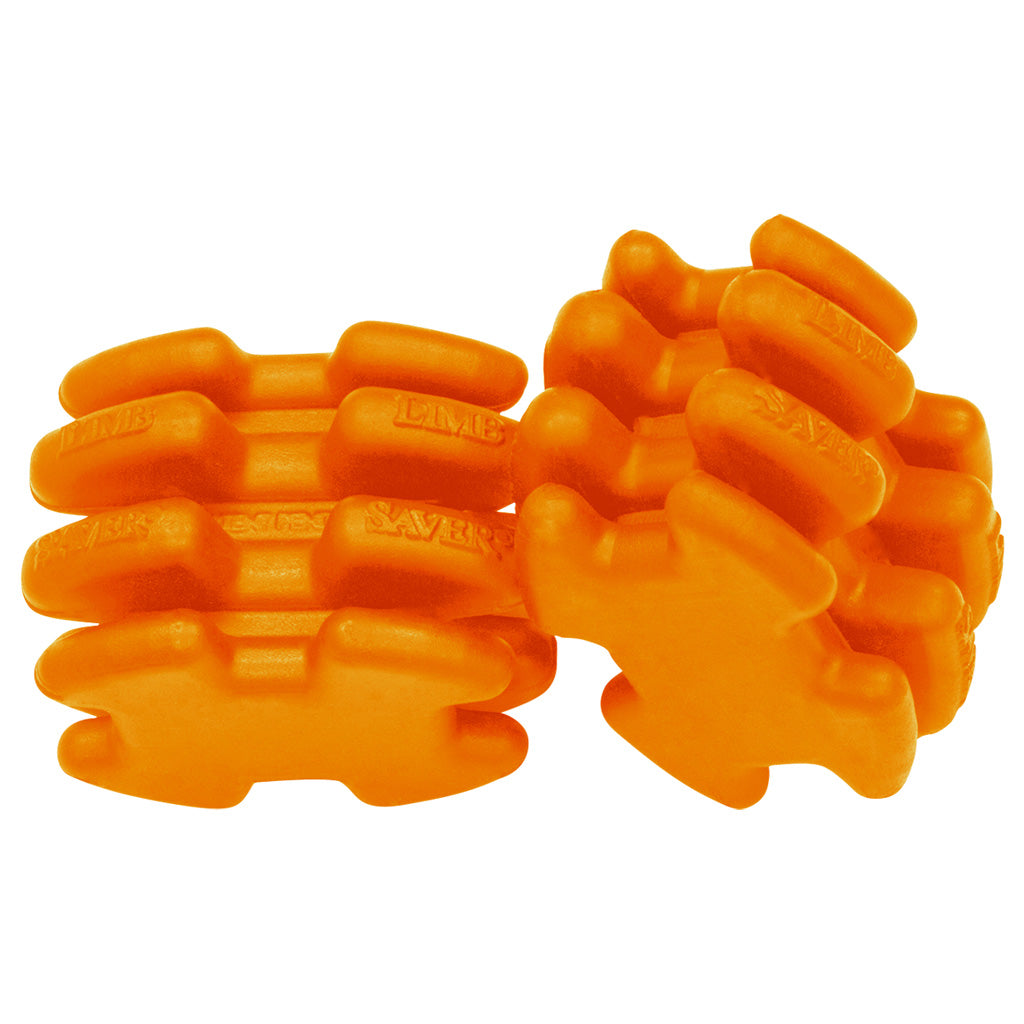 Limbsaver Super Quad Limb Dampeners in Orange - Front View
