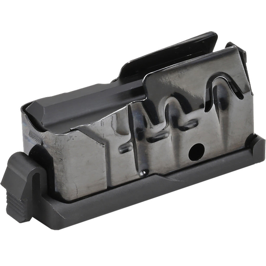 Savage Axis Magazine in Short Action Black 4 rd. - Front View