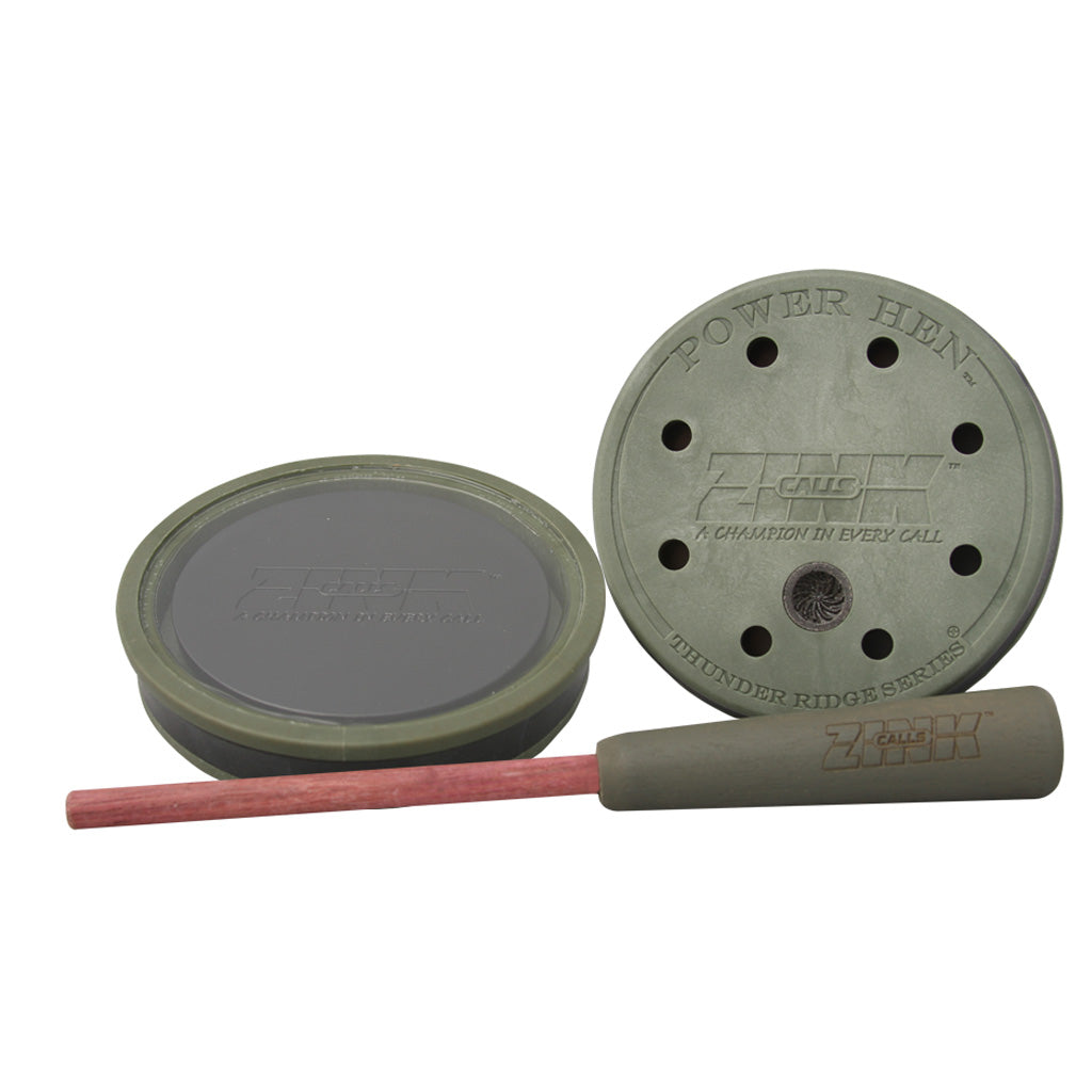 Zink Calls Zink Thunder Ridge Turkey Call in Crystal - Front View