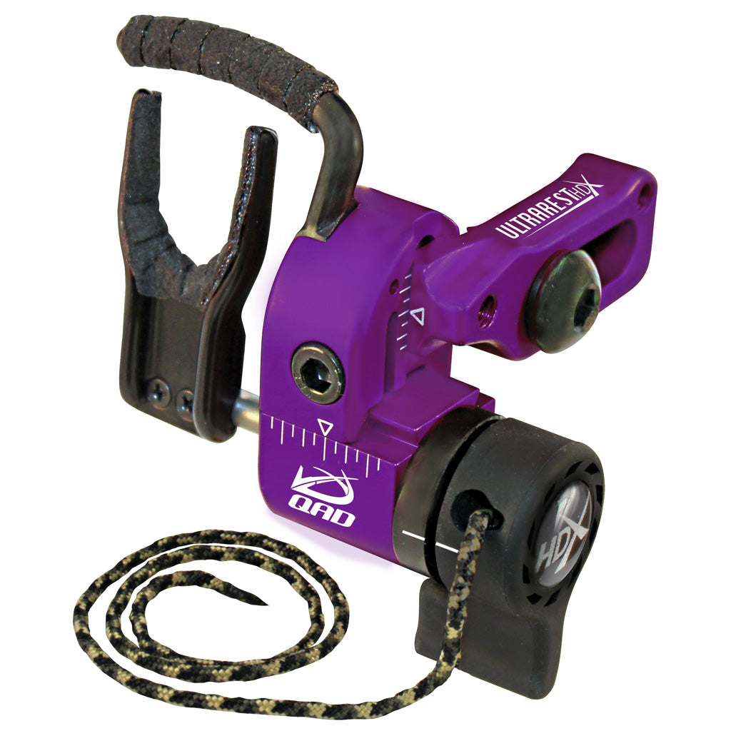QAD UltraRest HDX in Purple RH - Front View