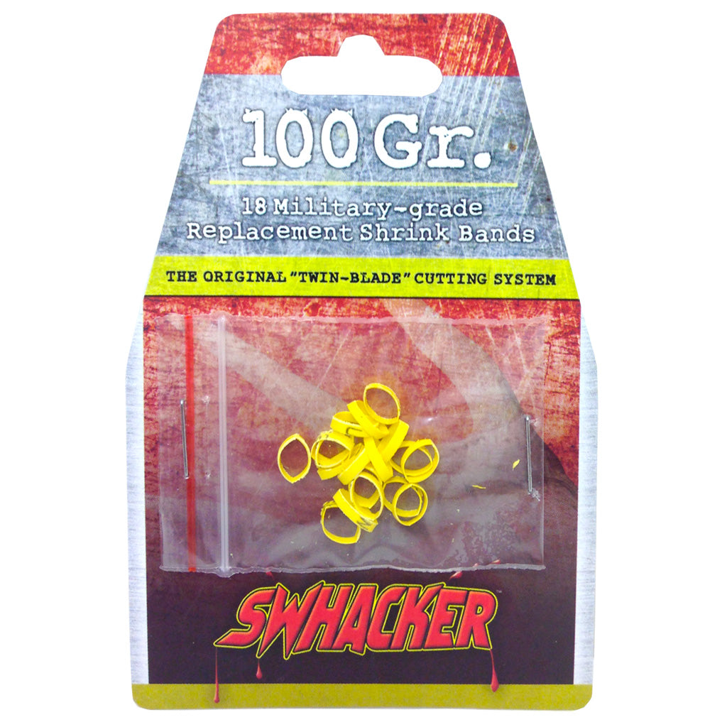 Swhacker Replacement Bands in 100 gr. - Front View