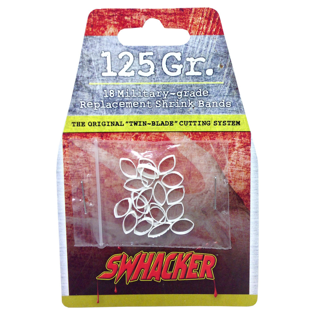 Swhacker Replacement Bands in 125 gr. - Front View