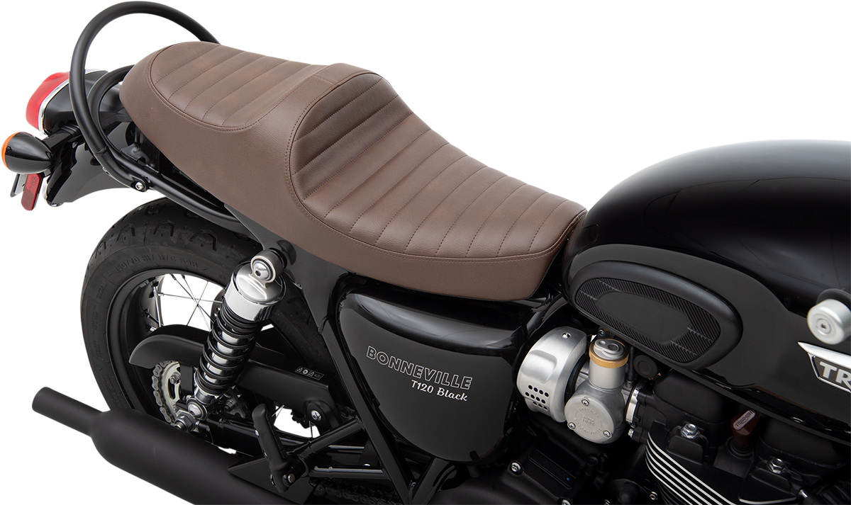Z1R, Z1R Predator III Seat - Brown with Classic Stitch for Triumph 0810-2210