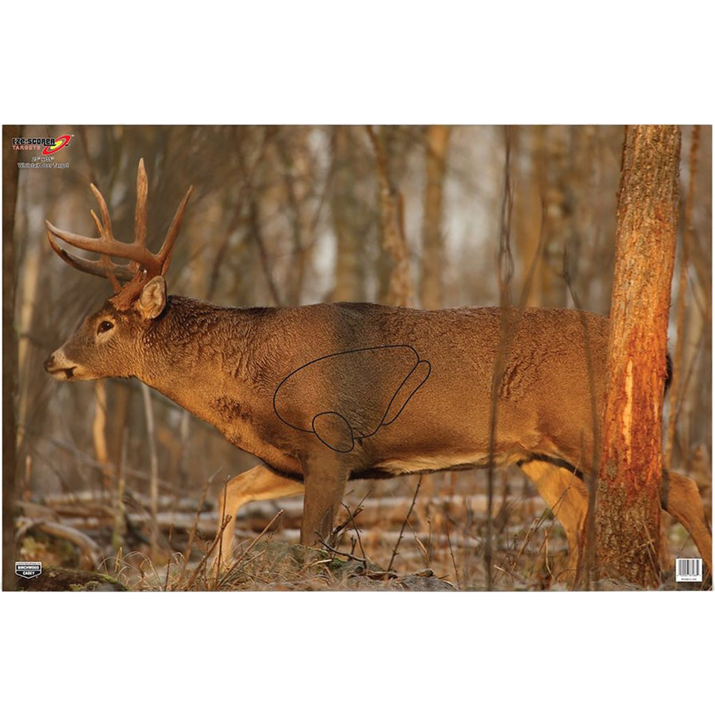 Birchwood Casey EZE-Scorer Whitetail Target - Front View