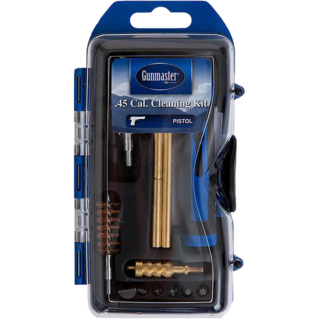 Gunmaster Pistol Cleaning Kit in .45 Caliber - Front View