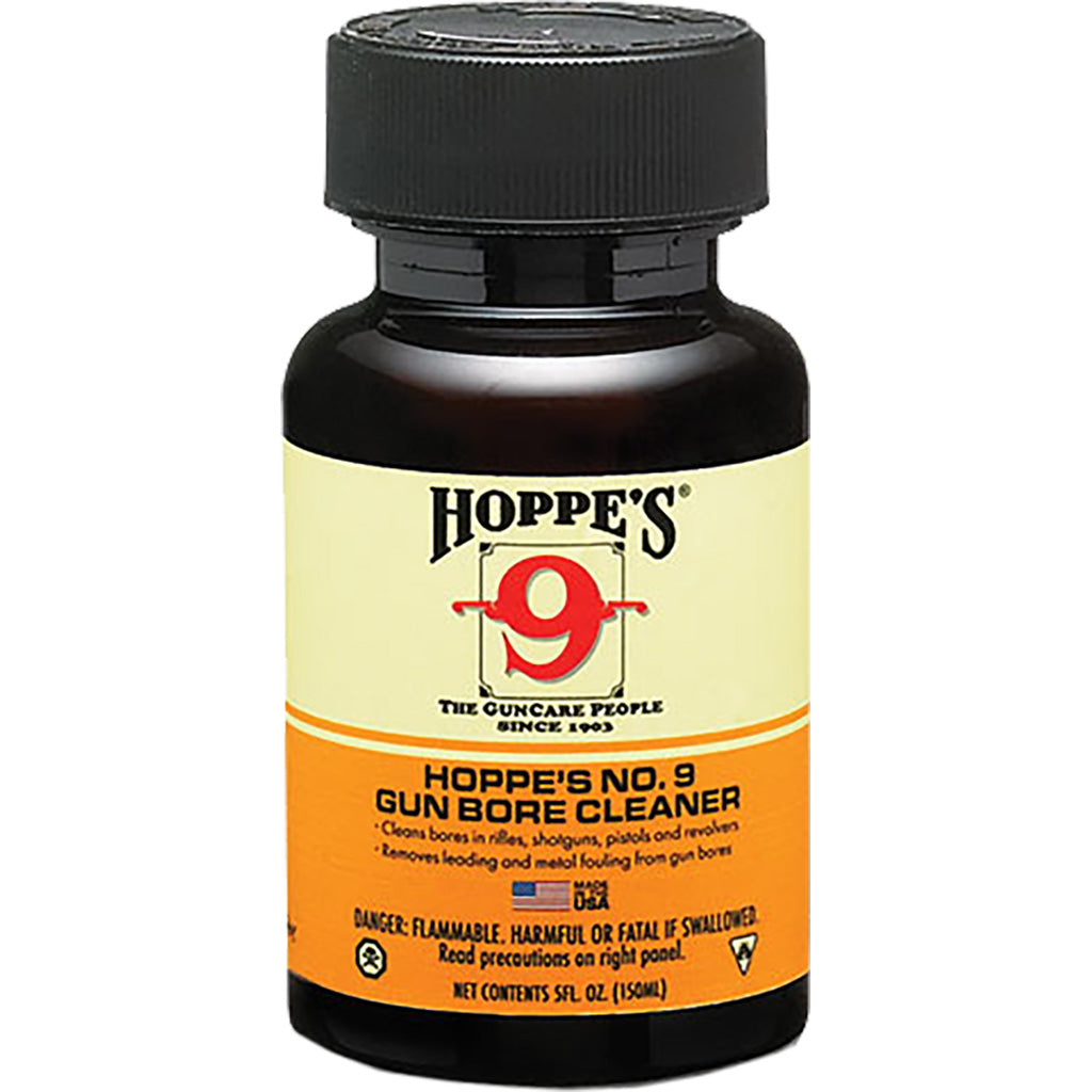 Hoppe's Hoppes No. 9 Gun Bore Cleaner in 5 oz. Bottle - Front View