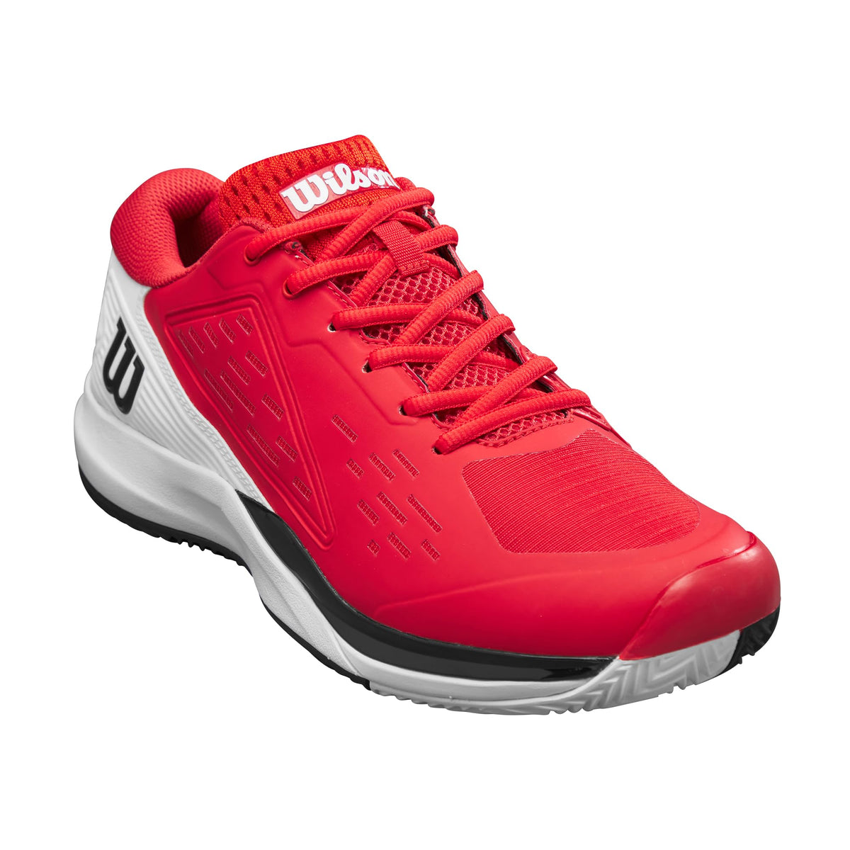 Wilson Rush Pro Ace Clay Mens Tennis Shoes, Infrared/White/Black - alternate view 2