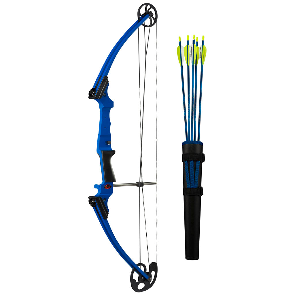 Genesis Bow Set in Blue LH - Front View