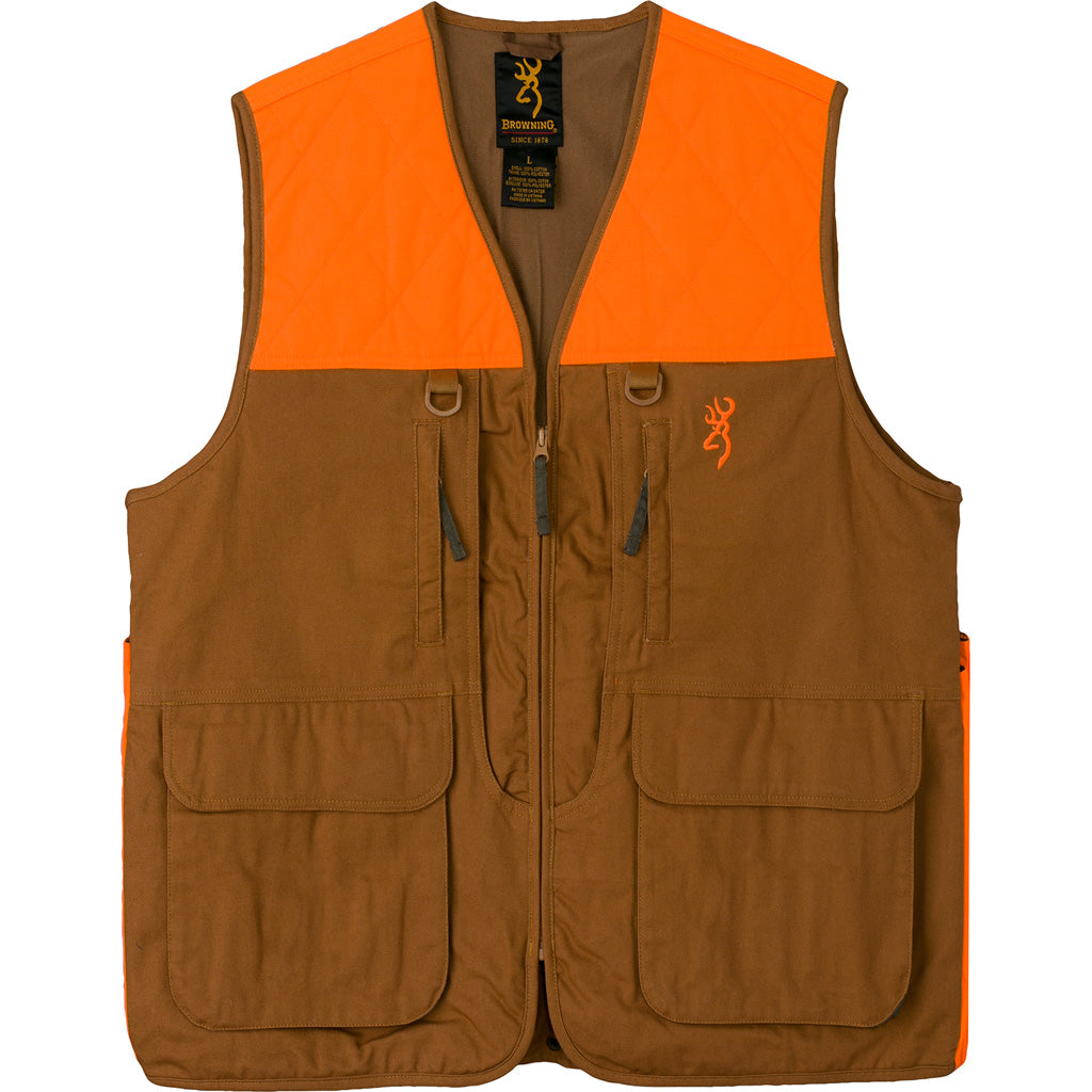 Browning Pheasant Forever Vest in Men's Large - Front View