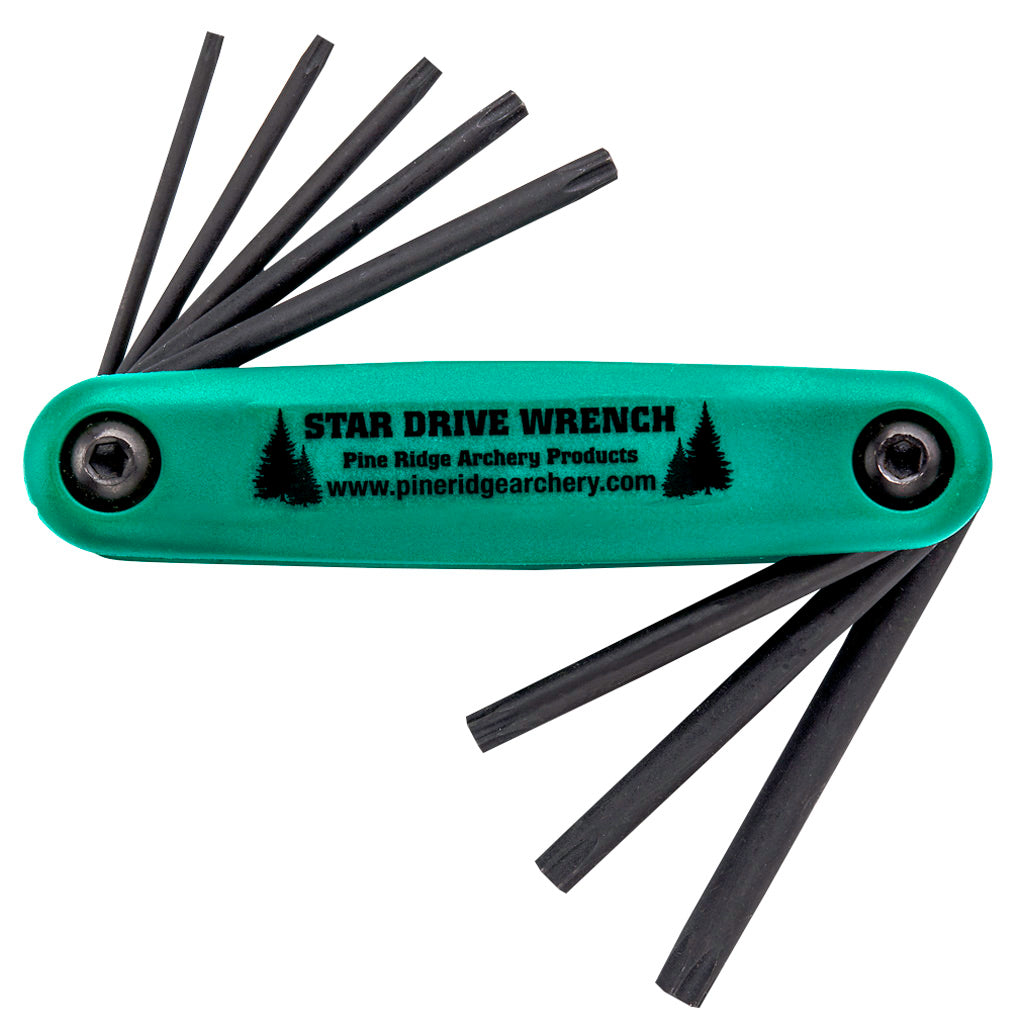 Pine Ridge Star Drive Wrench Set - Front View