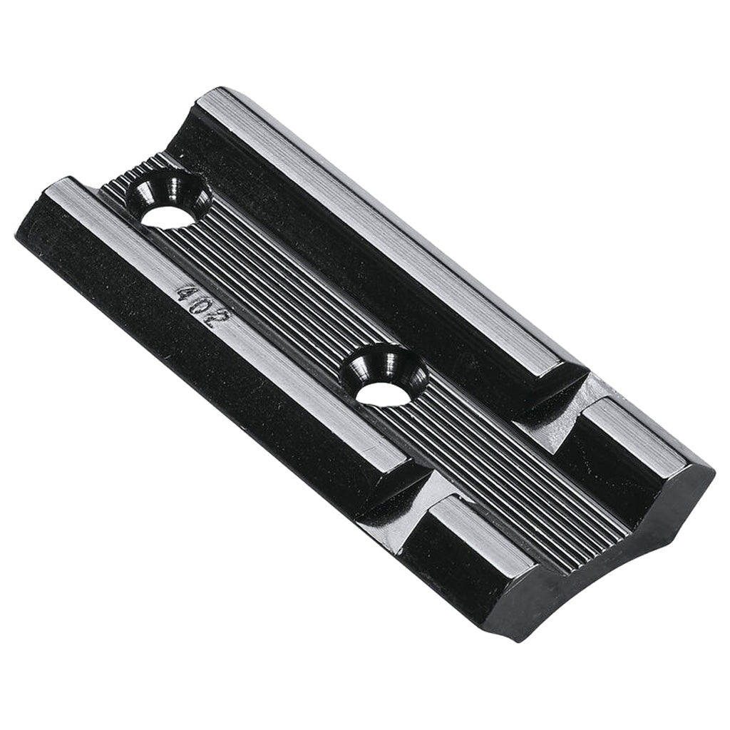 Weaver Aluminum Top Mount in Black Marlin 455/MR7/402 - Front View