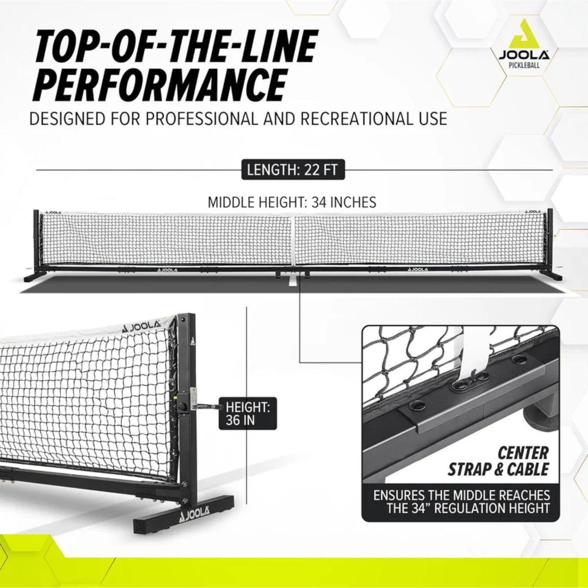 JOOLA Pro Pickleball Net S