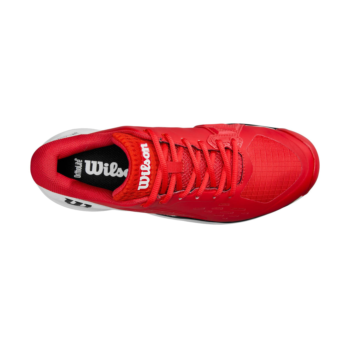 Wilson Rush Pro Ace Clay Mens Tennis Shoes, Infrared/White/Black - alternate view 6