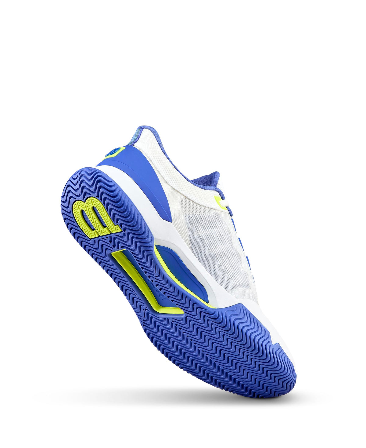 Wilson Intrigue Tour Womens Tennis Shoes, White/Amparo Blue/Safety Yellow, Size 11 - alternate view 3