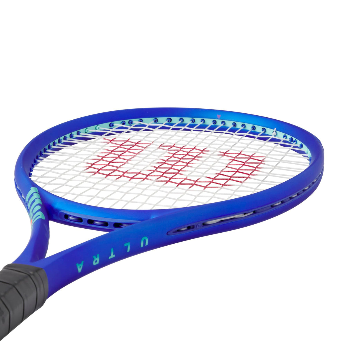 Wilson Ultra 100UL V5 Tennis Racket, Unstrung in Electric Indigo - alternate view 4