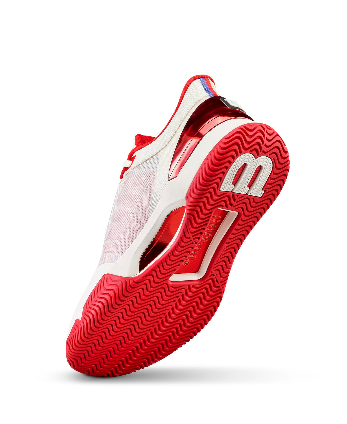 Wilson Intrigue Tour US Open Womens Tennis Shoes, Tofu/Infrared - alternate view 6