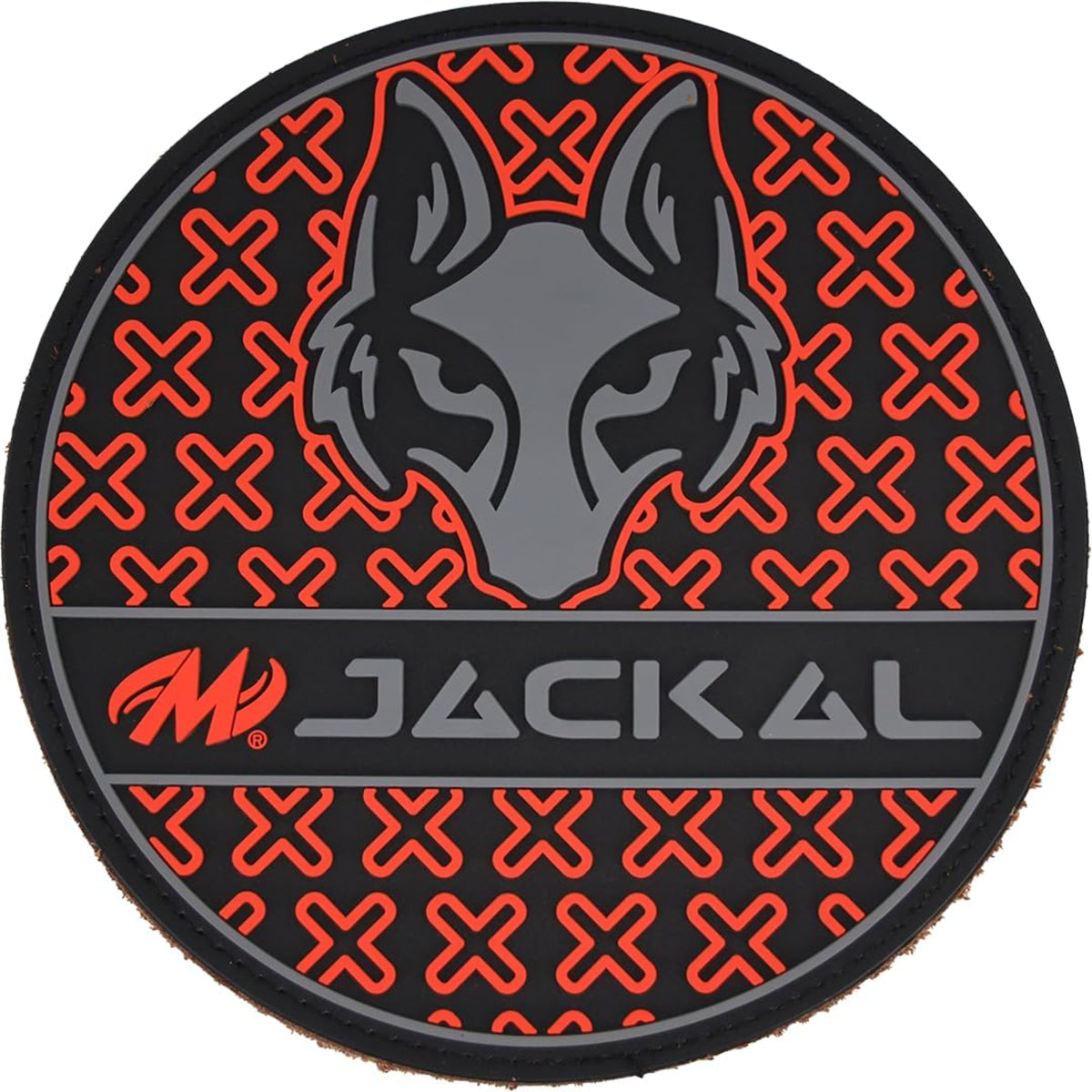 MOTIV Jackal Onyx Grip Disk Shammy Red Black