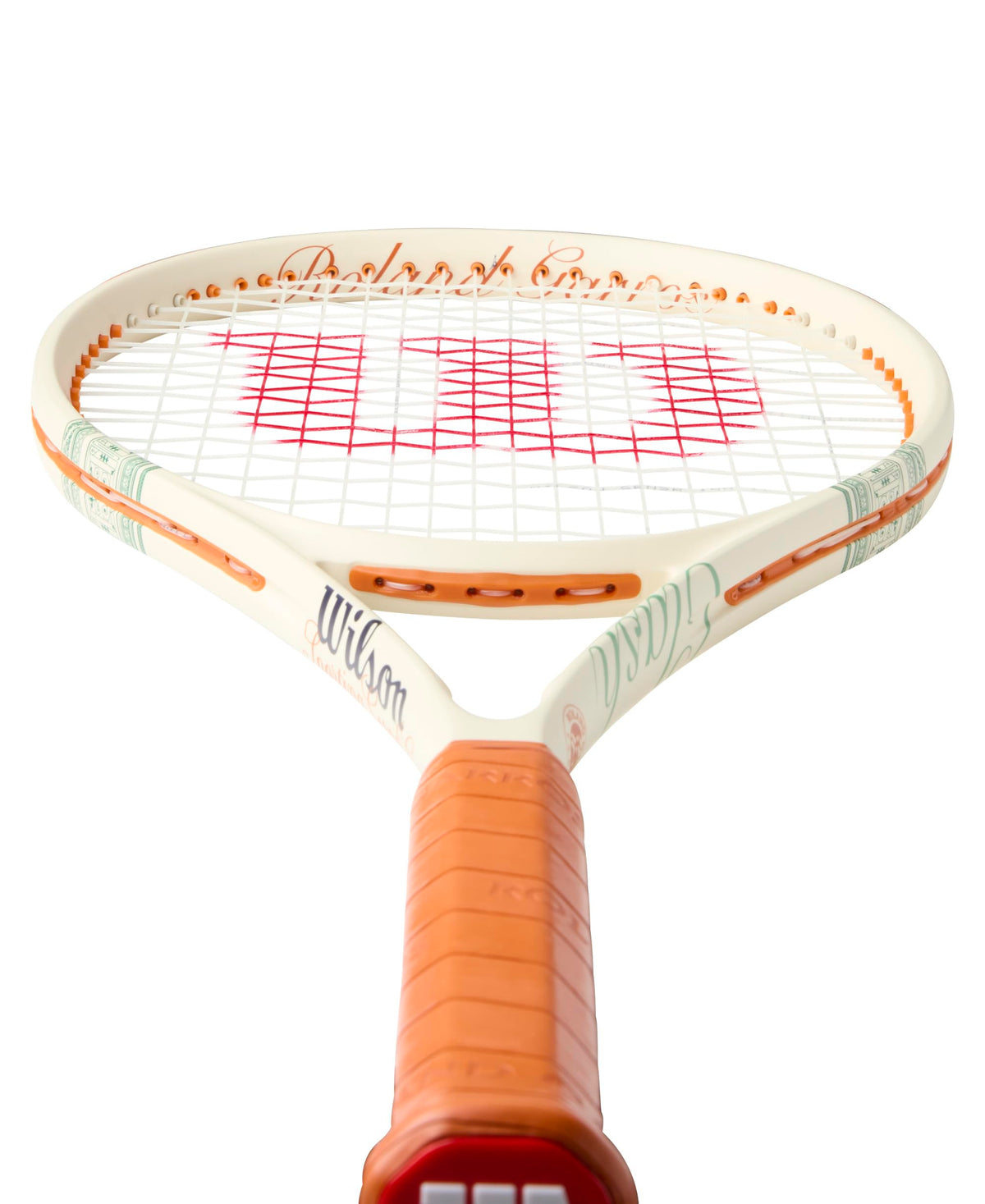 Wilson Clash 100 V3 Roland-Garros 2026 Tennis Racket, Unstrung in Stone - alternate view 3