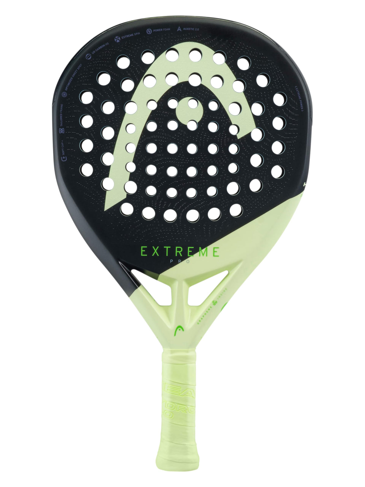 Head Extreme Pro 2026 Padel Racket, front view